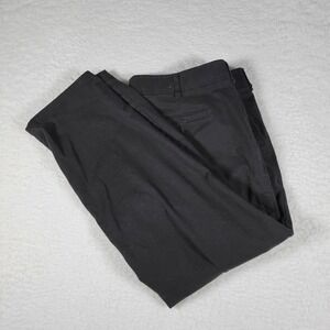 Lee Extreme Comfort Chino Pants Mens 42x30 Black Straight Fit Performance Series